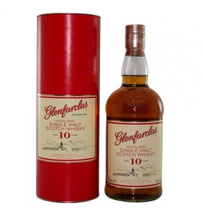 WHISKY GLENFARCLAS 10 AÑOS 70CL