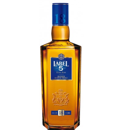 WHISKY LABEL 5 18 AÑOS 70CL