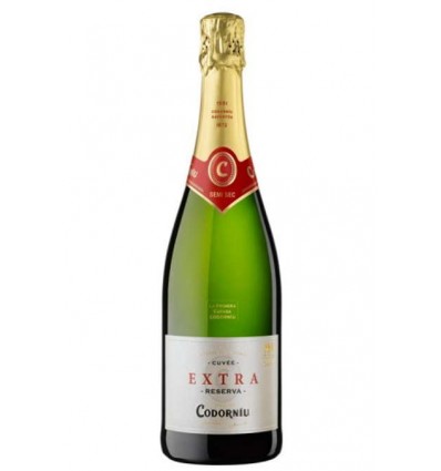 CAVA CODORNIU EXTRA SEMI 37,5 CL