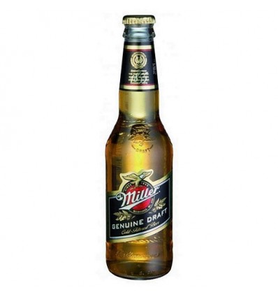 CERVEZA MILLER GENUINE DRAFT 33CL