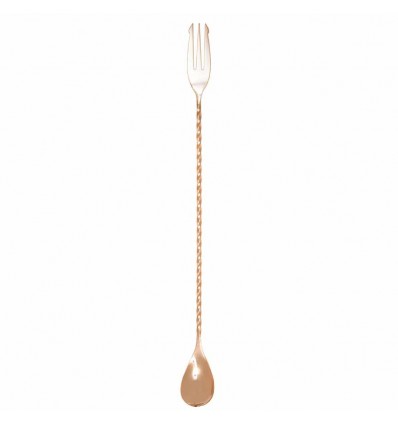 CUCHARA TRIDENTE ORO VINTAGE 30CM