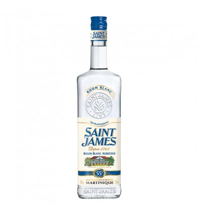 RON SAINT JAMES BLANCO 55 GRADOS LITRO