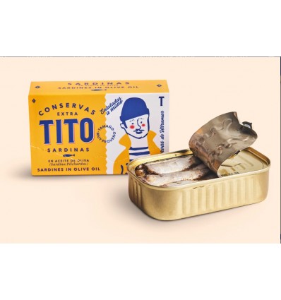 SARDINAS EN ACEITE TITO 112gr