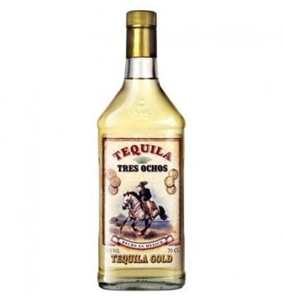 TEQUILA TRES OCHOS GOLD 70 CL