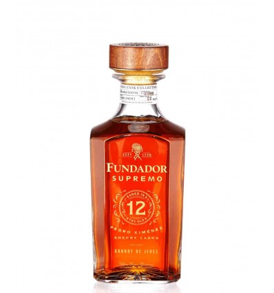 BRANDY FUNDADOR SUPREMO 12 A.PX SHERRY