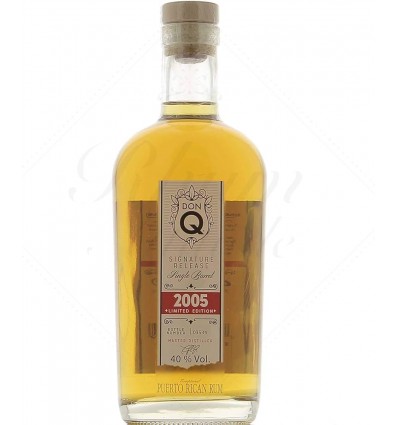 RON DON Q SIGNATURE SINGLE BARREL 2005