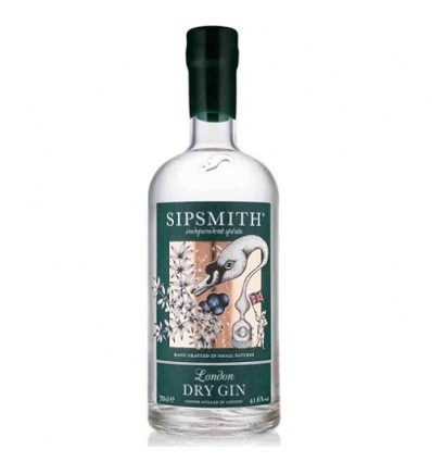 GIN SIPSMITH LONDON DRY ETIQUETA VERDE