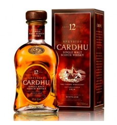 WHISKY CARDHU 12 AÑOS MALTA 70CL