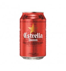 CERVEZA ESTRELLA DAMM LATA 33 CL