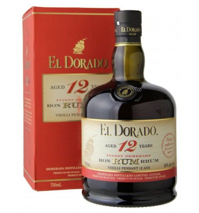 RON EL DORADO 12 AÑOS 70CL