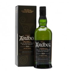 WHISKY ARDBEG SINGLE ISLAY MALT 10 AÑOS 70CL