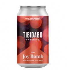 CERVEZA TIBIDABO JOY BOMB LATA 33 CL.