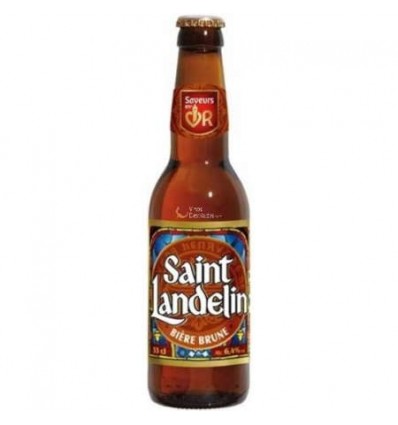 CERVEZA SAINT LANDELIN BRUNE 33 CL
