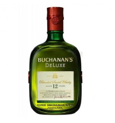 WHISKY BUCHANAN'S DELUXE 12 AÑOS LITRO