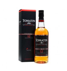 WHISKY BOURBON TOMATIN 12 YEARS MALT 70CL