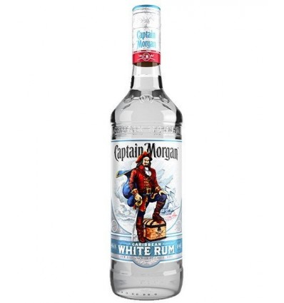 RON CAPITAN MORGAN CARIBBEAN WHITE LITRO