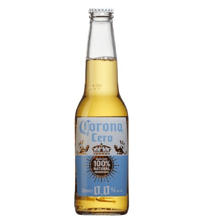 CERVEZA CORONA 0 0 MEXICO 33 CL. BOT.