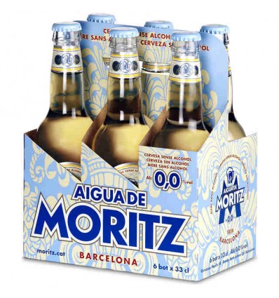 CERVEZA AGUA DE MORITZ 33CL